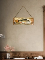 Декор на стену "Окунь" 50*17 см