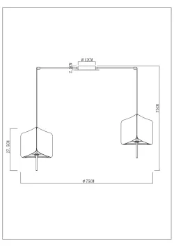 Подвесная люстра Arte Lamp TRIXIE