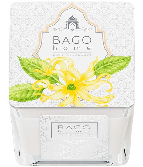 Иланг-иланг, ароматическая свеча, Bago home