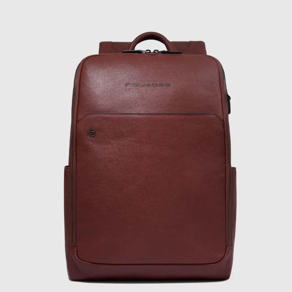 Рюкзак для ноутбука Piquadro Black Square/Tobacco