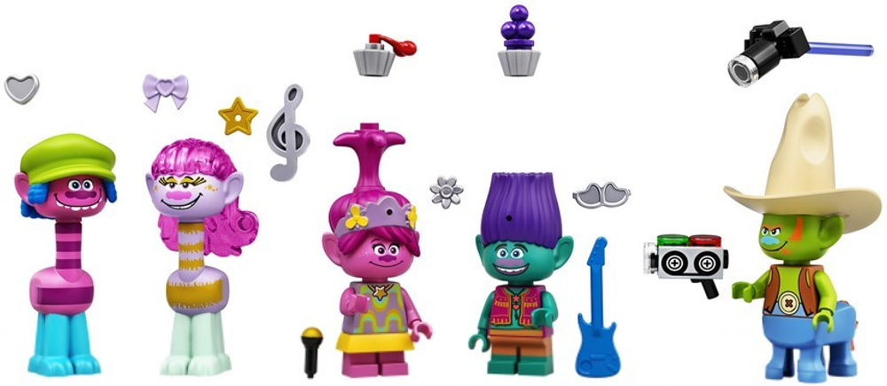 LEGO Trolls: Концерт в Фанк-сити 41258 — Vibe City Concert — Лего Тролли