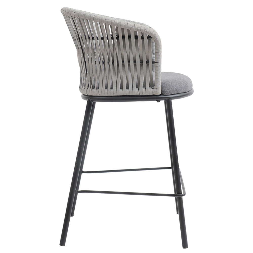 Стул полубарный Bergenson Bjorn Haugen, темно-серый/светло-серый