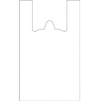 Пакет-майка ПНД 30+15х50 (15 мкм) белая L СоюзПолимер (100/2000 шт.)