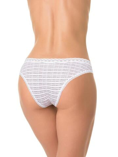 Трусики-слипы с фантазийным принтом (Размер: S) (Цвет: белый)