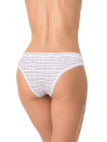 Трусики-слипы с фантазийным принтом (Размер: S) (Цвет: белый)