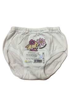 Трусы на девочку из кулирки (100% хлопок) с принтом на рост 86 см
