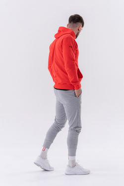 Мужская толстовка Nebbia Pull-over Hoodie with a Pouch Pocket 331 Red