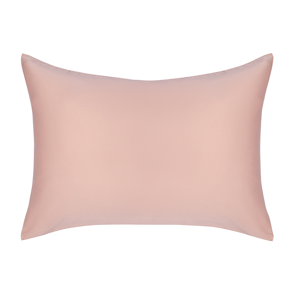 Комплект постельного белья из премиального сатина цвета пыльной розы из коллекции essential, 150х200 см