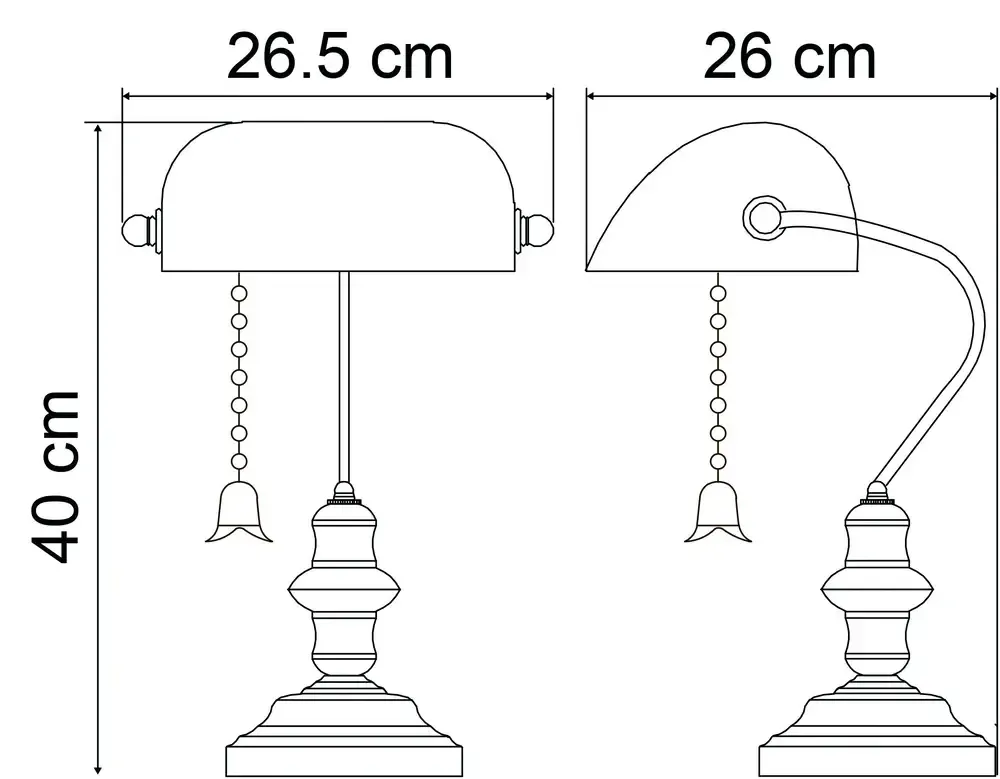 Кабинетная настольная лампа Arte Lamp