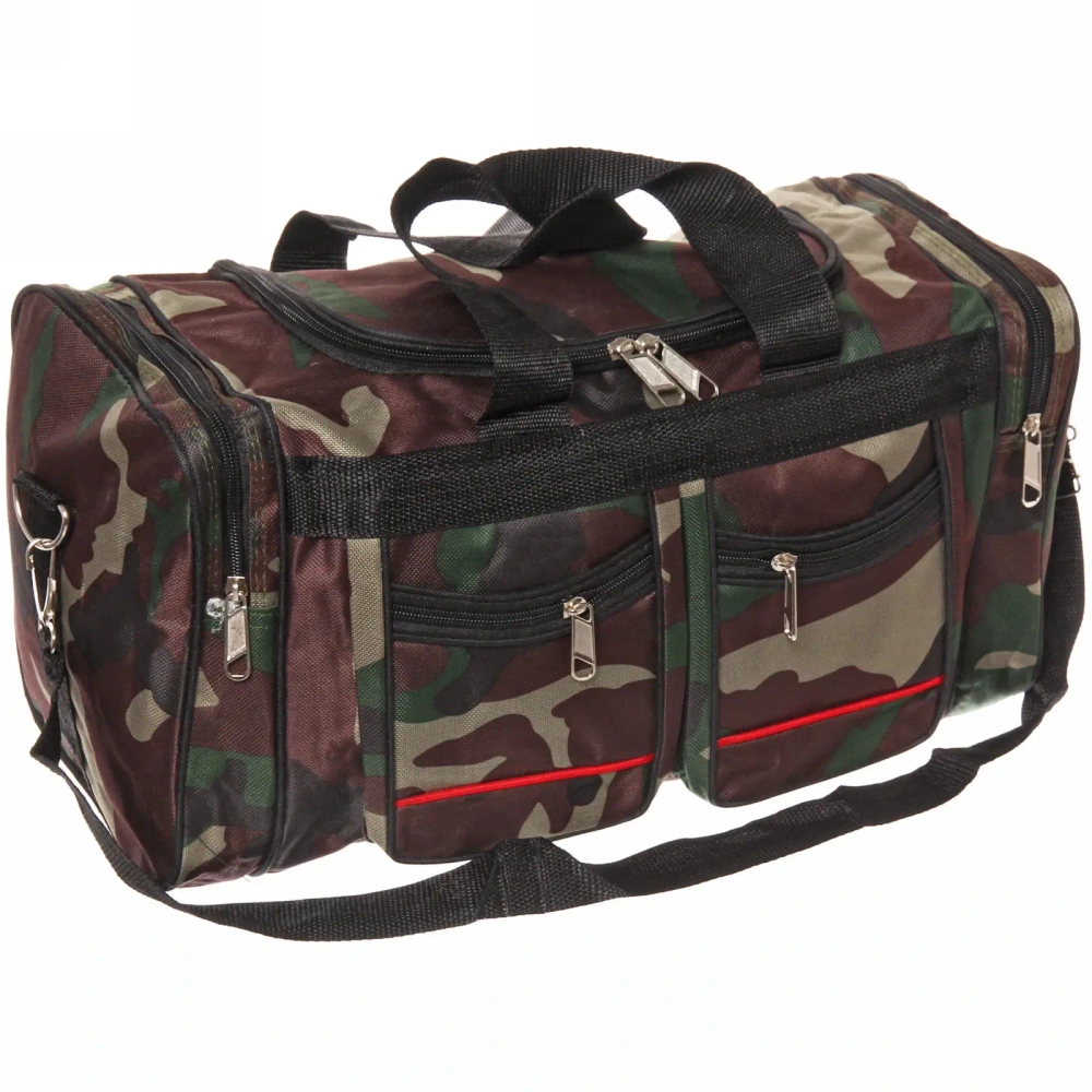 Сумка дорожно-спортивная «Ultramarine - Хаки», 5 отделений, цвет зеленый 44*23*21см