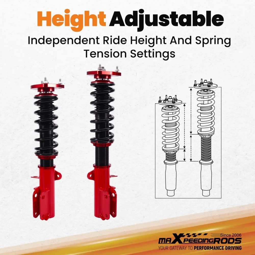 Coilovers Suspensions Adj Camber Racing Kits подходит для автомобиля Toyota Corolla 88-99 E90 E100