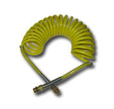 Еврошланг пневм.М22 удл. (7,5м) Шланг воздушный спиральный Тягач+прицеп