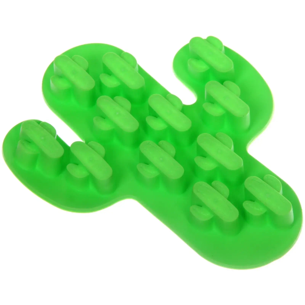 Форма для льда силиконовая «Кактус» 18*14,5см, цвета микс