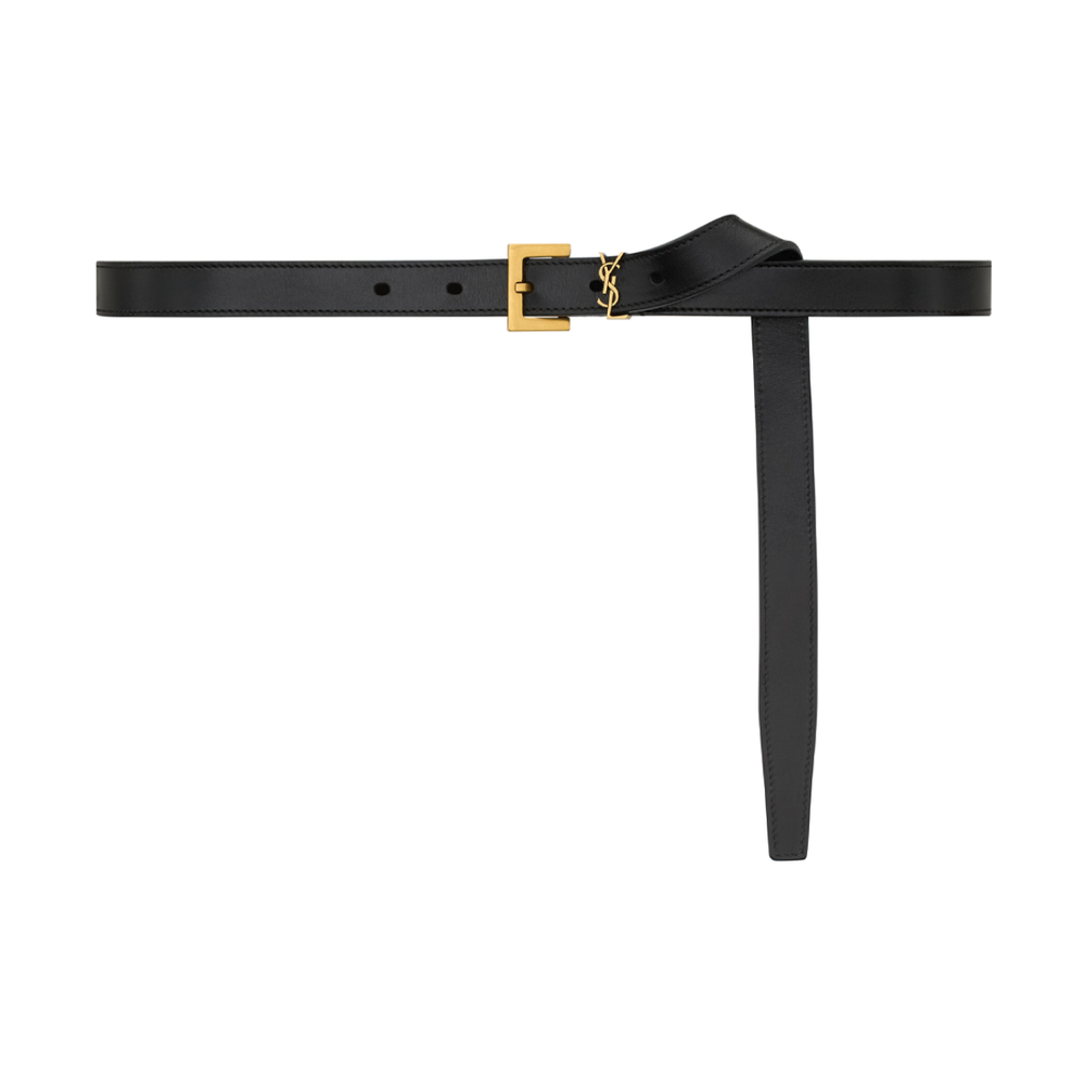 Пояс SAINT LAURENT 2CM, 782076AABQU1000