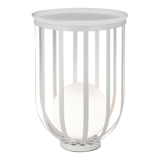 SL6129.504.01 Светильник настольный ST-Luce Белый/Белый E27 1*60W NORDIC