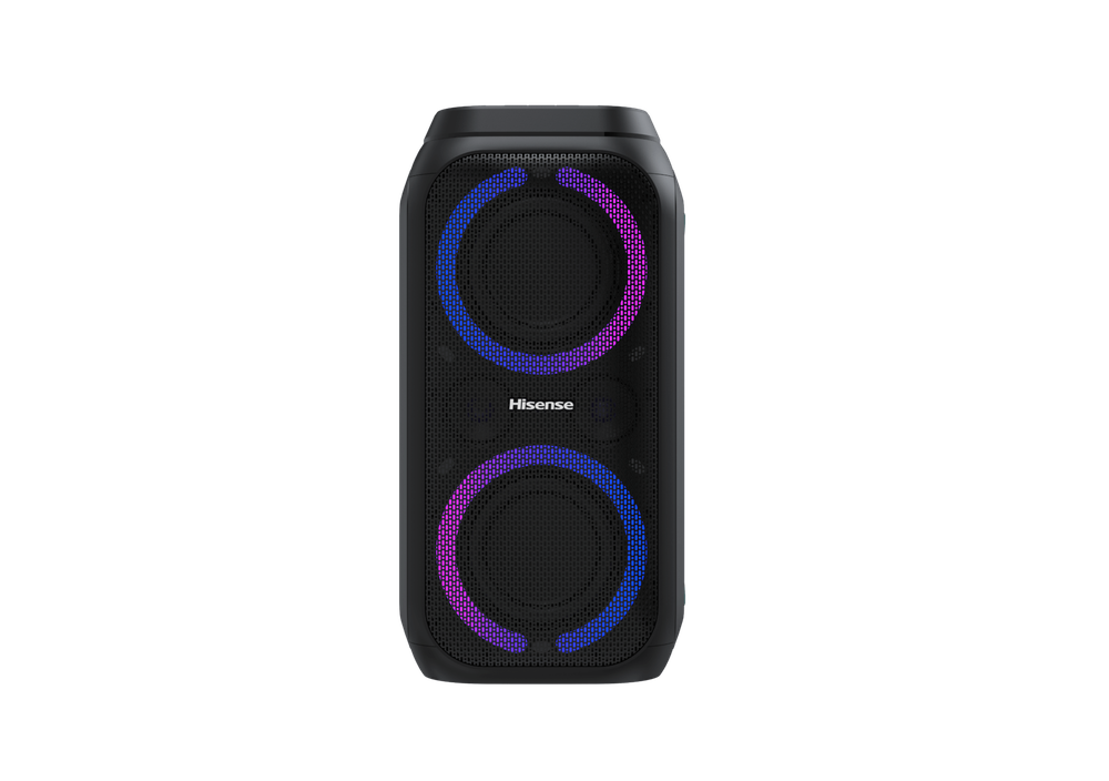 Минисистема Hisense Party Rocket 160, 160Вт,Bluetooth, FM, USB