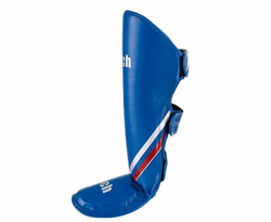 Защита голени и стопы Clinch Shin Instep Guard Kick 2.0 синяя C521N