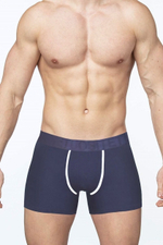 Мужские трусы-боксеры из плотного хлопка (Размер: M) (Цвет: черный)