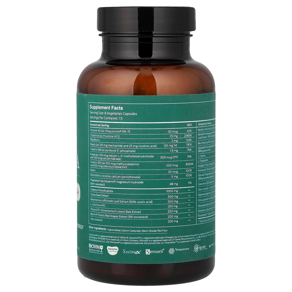 Qualia, Mitochondria+, 120 капсул