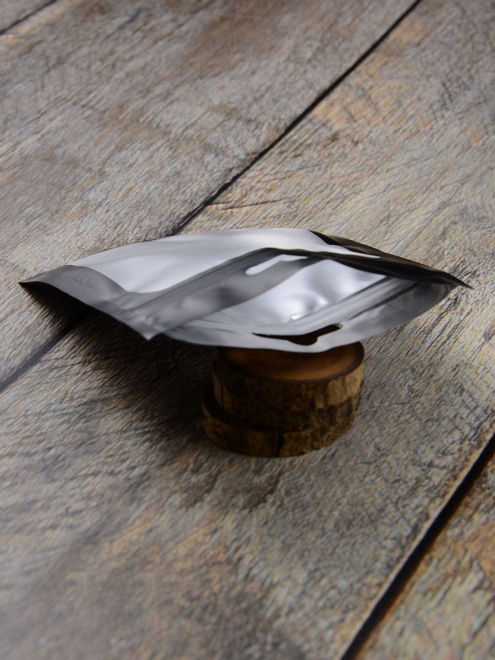 Зип пакеты металлизированные с окошком Zip-lock 100 штук