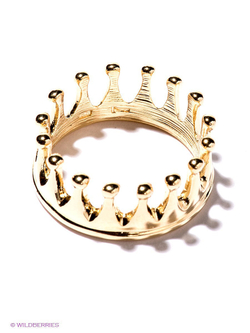 "Принцесска"  кольцо в золотом покрытии  из коллекции "Игрушки" от Jenavi