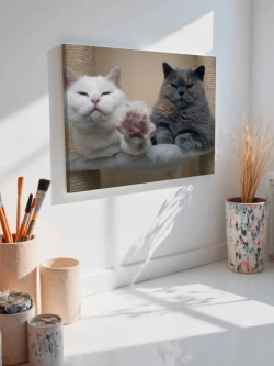 Картина на стену 40 X 50 Кошки
