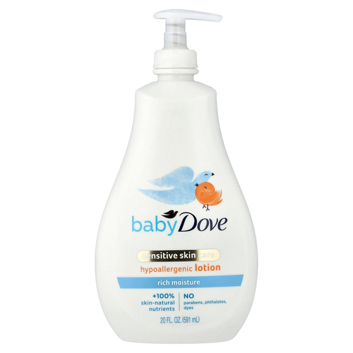 Dove, гипоаллергенный лосьон для ухода за чувствительной кожей, 591 мл (20 жидк. унций)