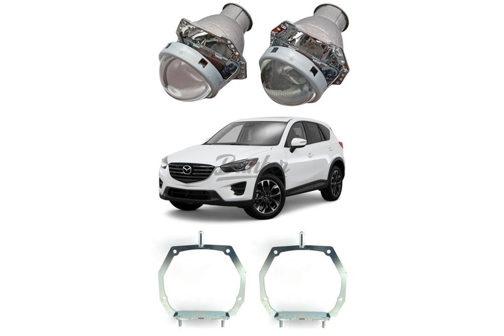 Готовый комплект для замены штатных линз Mazda CX-5 2011-2015 AFS