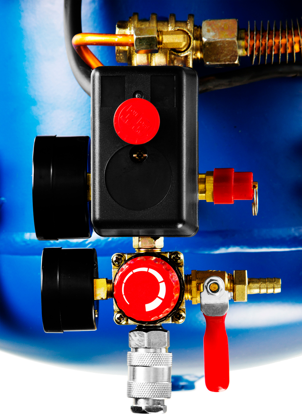 ЗУБР 440 л/мин, 50 л, 2200 Вт, ременной масляный компрессор, Профессионал (ЗКПМ-440-50-Р-2.2)