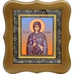 Евсевия Миласская преподобная. Икона на холсте.