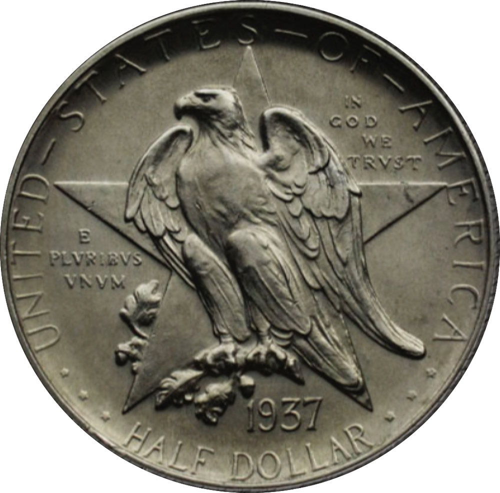 50 центов Texas 1937-S