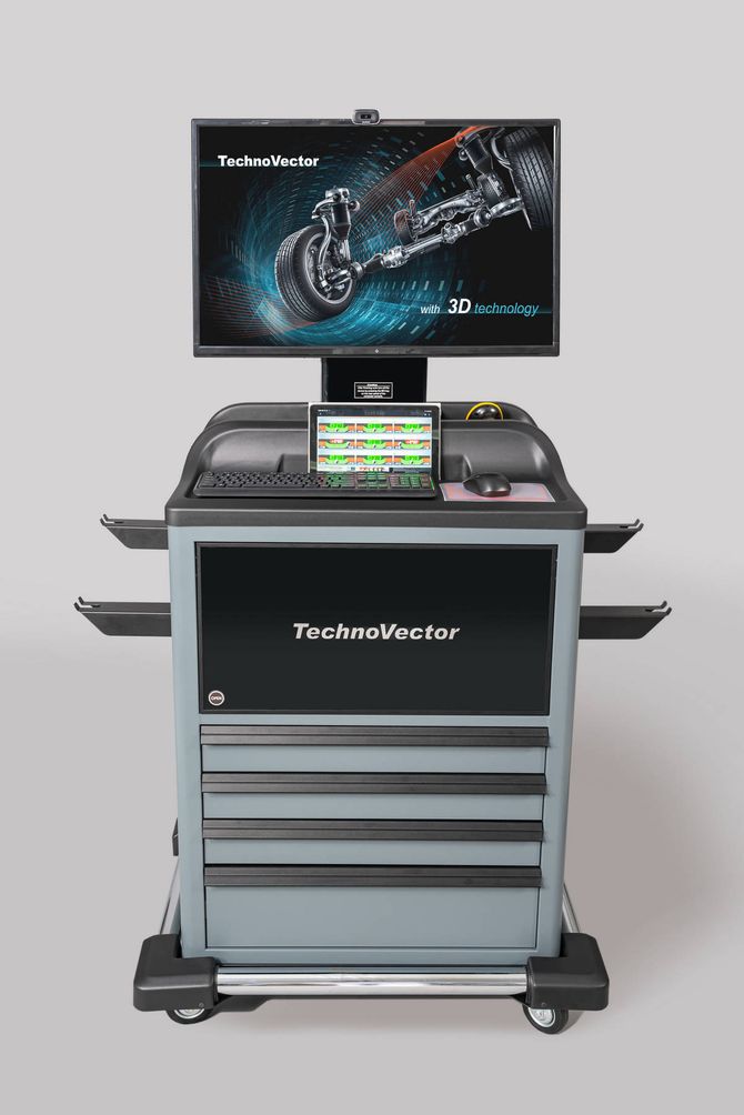 ТехноВектор (P 7204 HAS) стенд сход-развал 3D