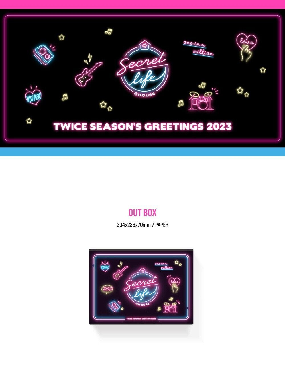 TWICE - 2023 SEASON’S GREETINGS [SECRET LIFE @HOUSE]