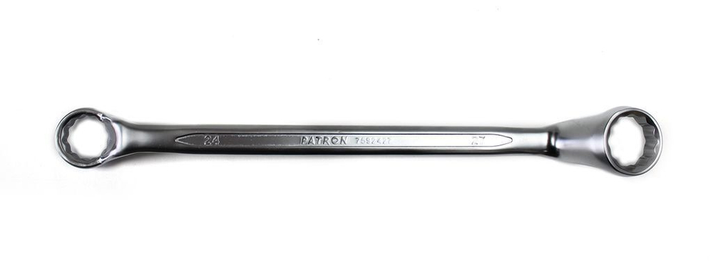 Ключ накидной отогнутый на 75грд. 6х7 мм PATRON P-7590607