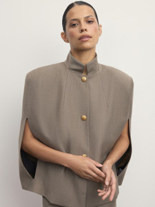 Кейп "Vintage" бежевый