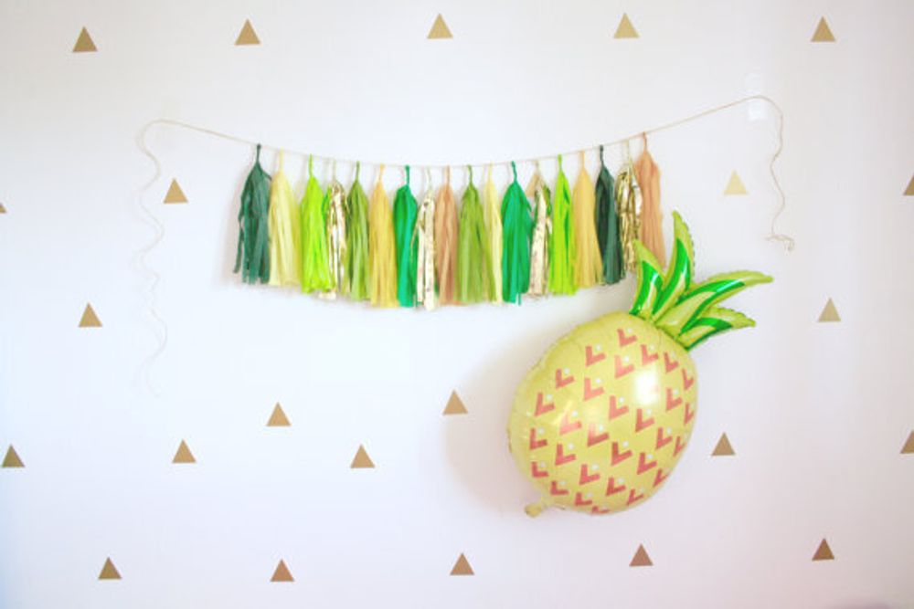 Шар (30"/76 см) Фигура, Ананас