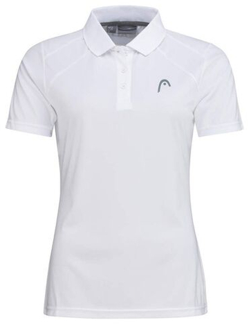 Женское поло Head Club 22 Tech Polo Shirt W - белый