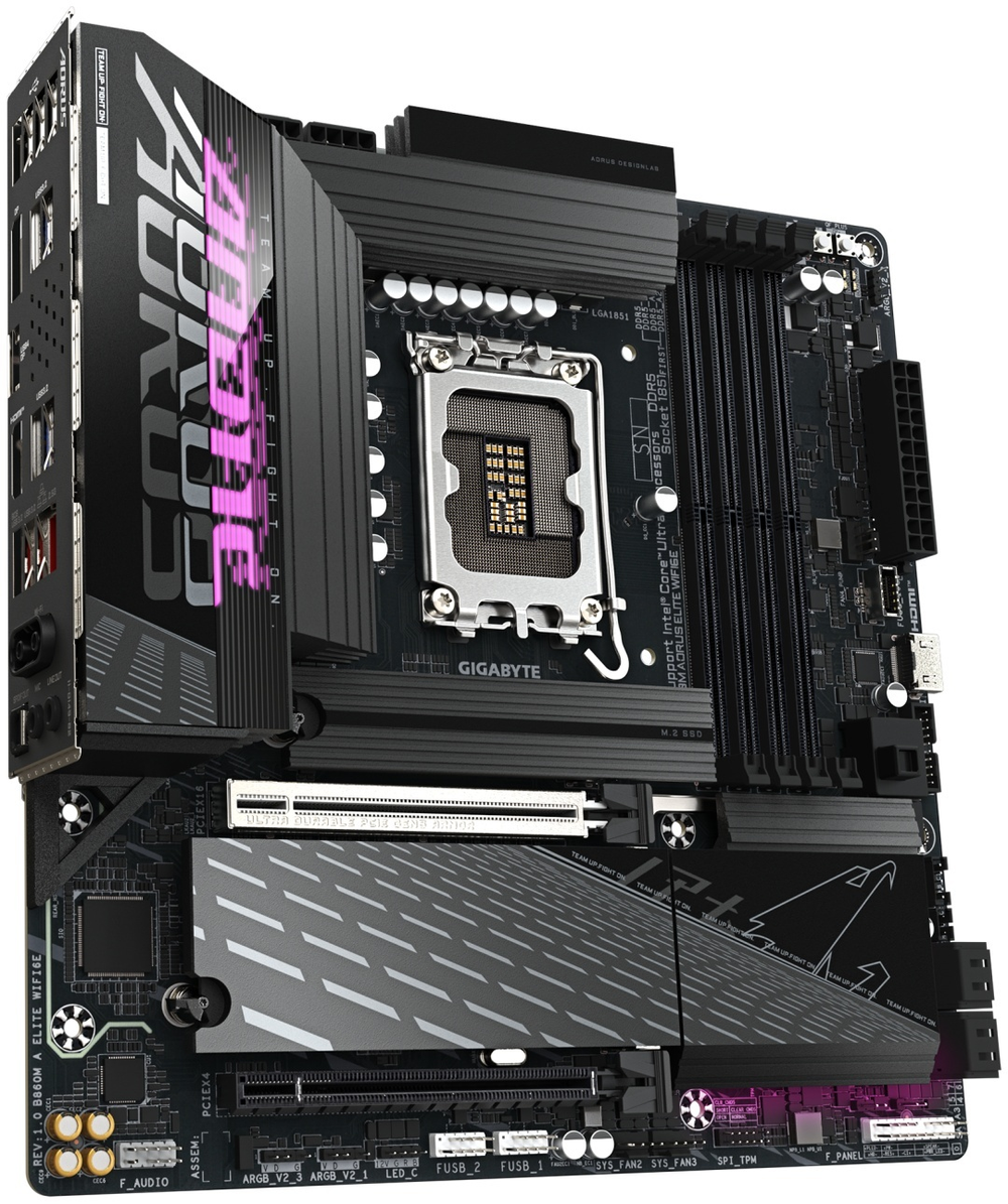 Материнская плата GIGABYTE B860M A ELITE WIFI6E