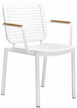 Кресло металлическое с подушкой Armona