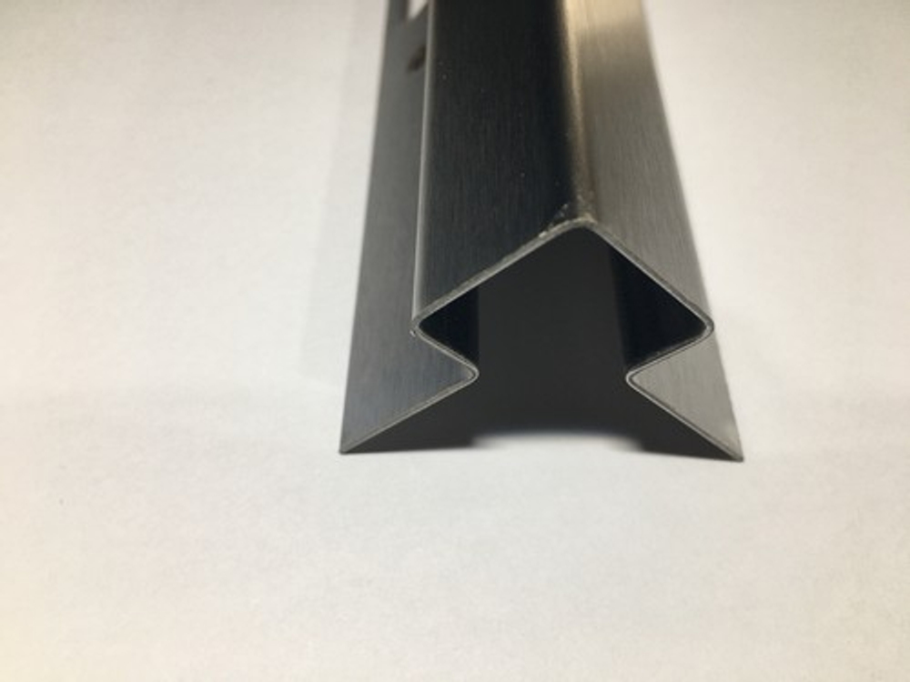 НСПАВ 10/20мм "DP" 2,7м  Шлифов. 0,8мм Антиванд. нар. cтальной