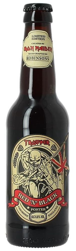 Trooper Red N Black Porter 0.33 л. - стекло(12 шт.)