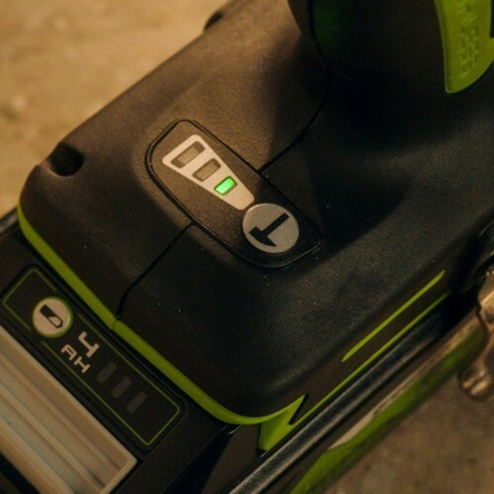 Гайковерт аккумуляторный GREENWORKS GD24ID3 24V, АКБ 4Ач и ЗУ 3802807CUB