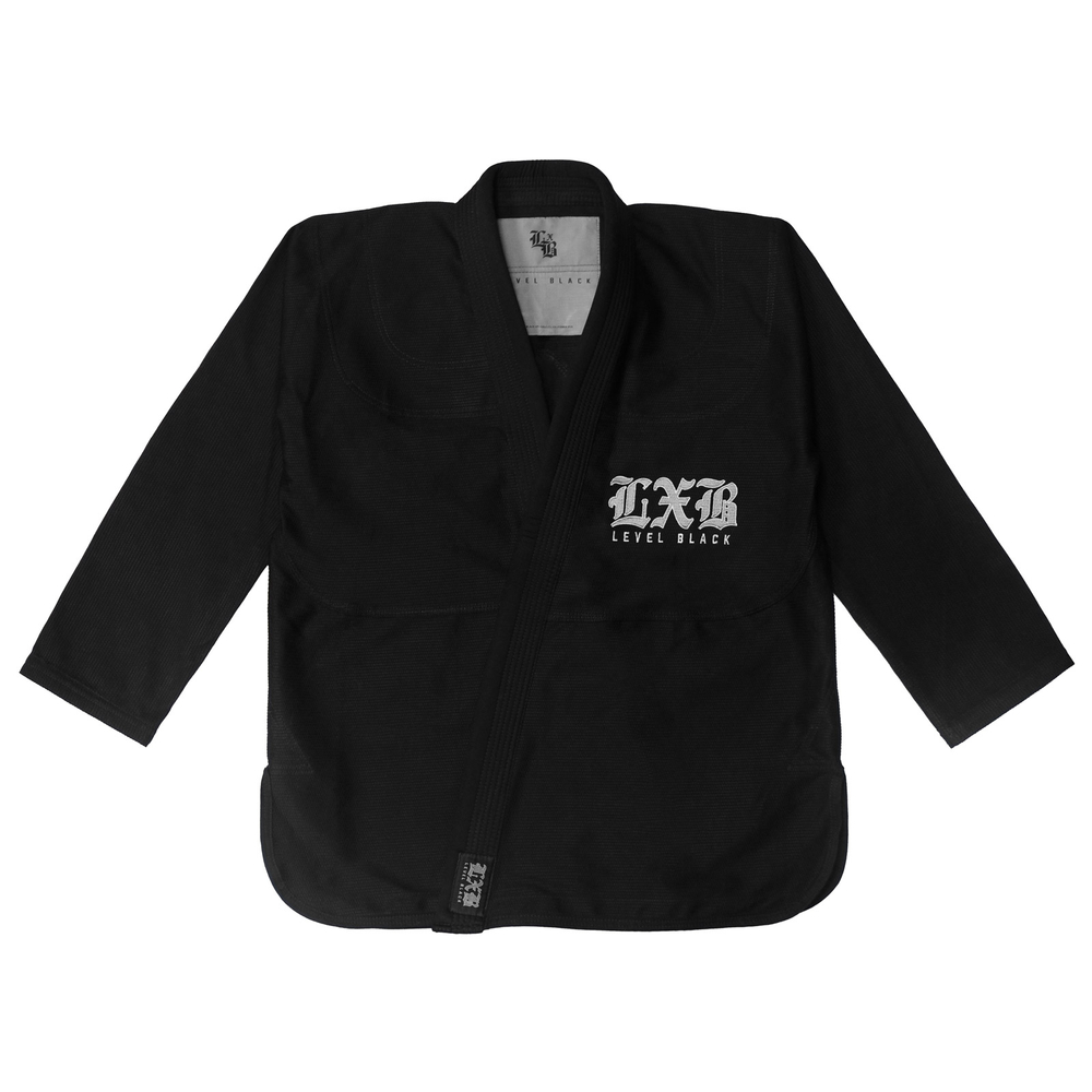 Кимоно Level x Black STEEL GRAY - Black