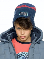 Шапка для мальчиков р-р (53-54, Синий(41)