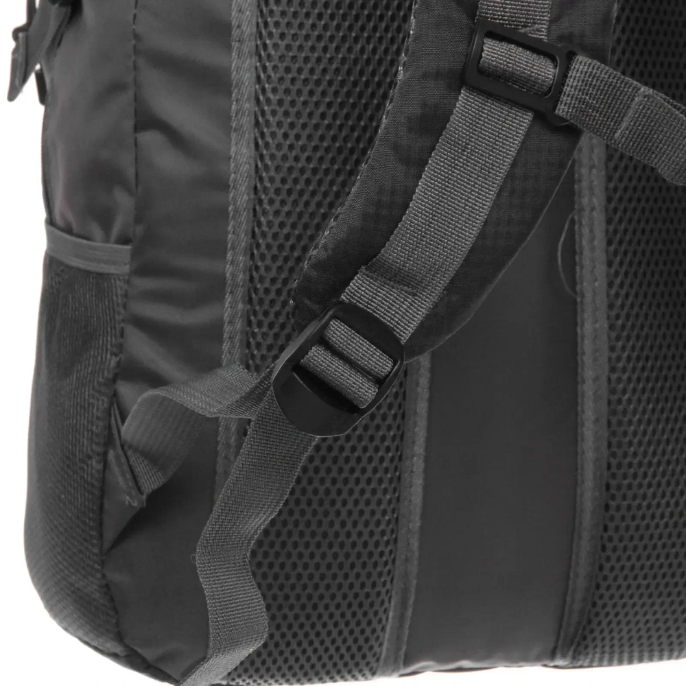 Рюкзак туристический 35л, цвет черно-серый 22001