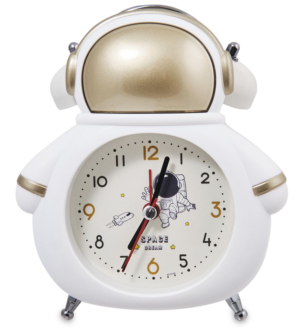 GAEM Art CL-69/2 Будильник «Космонавт» золотой