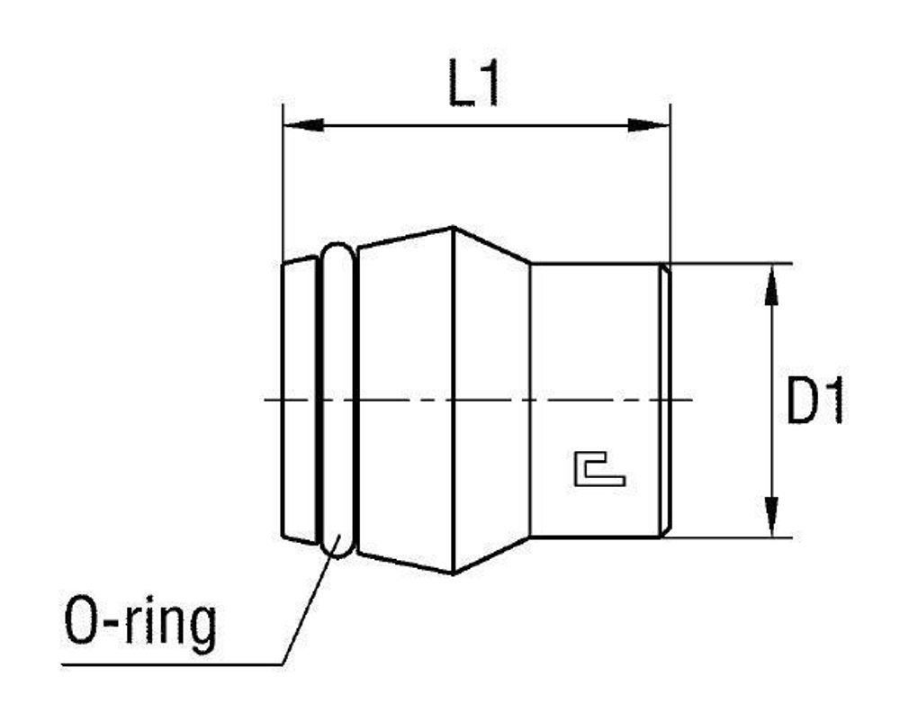 Заглушка VP DL42