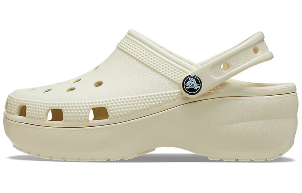 Crocs Classic clog Cloud beach Hole sandals Women's Bone White