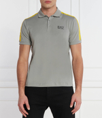 Поло EA7 - серый(3DPF23 PJ02Z)