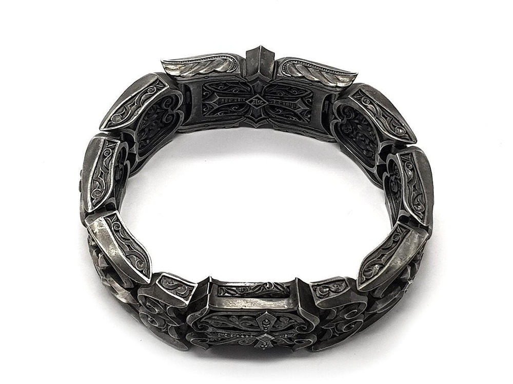 Часы из серебра Great Cross AZW-002S